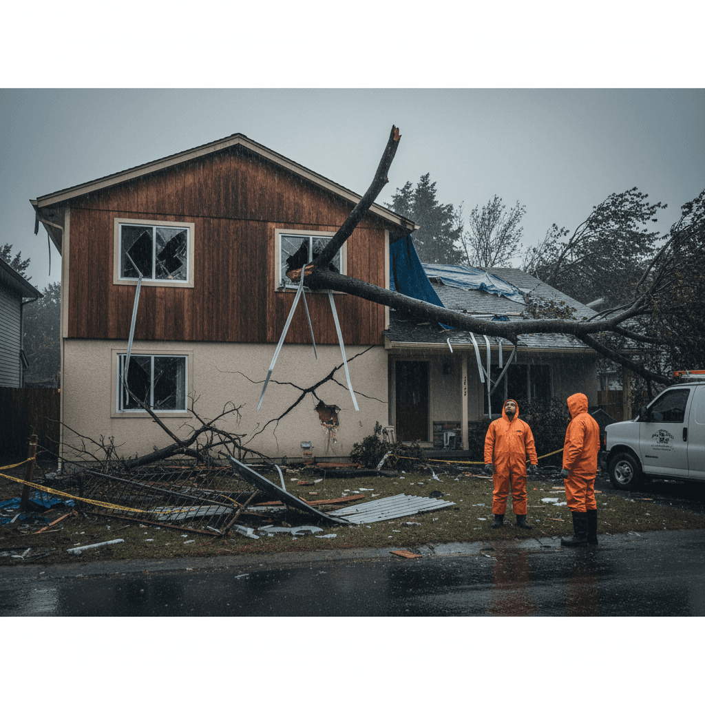 Debris and Trees Falling Into/On Top of Your Property
